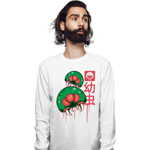 Load image into Gallery viewer, Shirts Long Sleeve Shirts, Unisex / Small / White The Larvas
