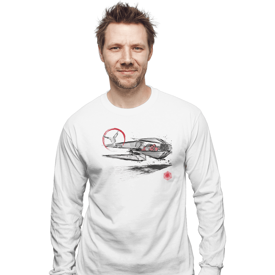 Shirts Long Sleeve Shirts, Unisex / Small / White Confrontation On Pasaana Desert