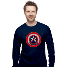 Load image into Gallery viewer, Secret_Shirts Long Sleeve Shirts, Unisex / Small / Navy Not My Cap
