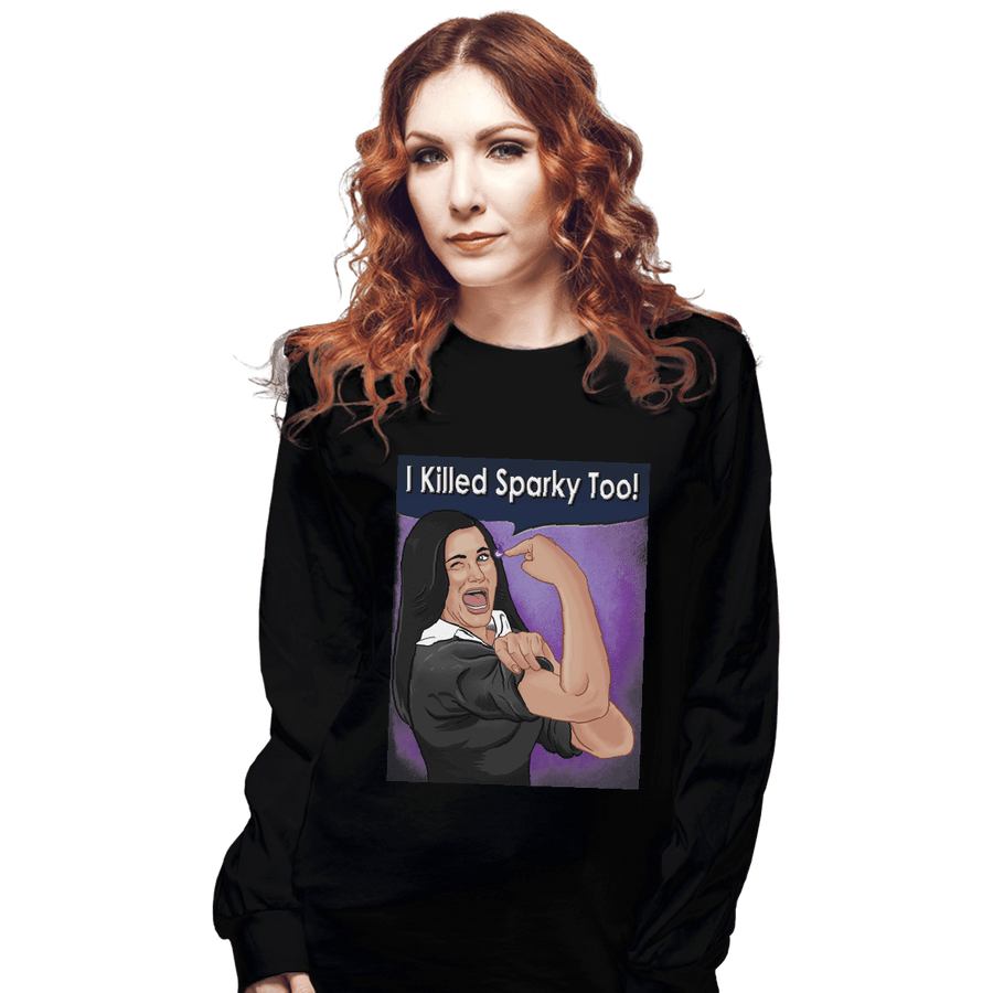 Secret_Shirts Long Sleeve Shirts, Unisex / Small / Black Sparky Too!