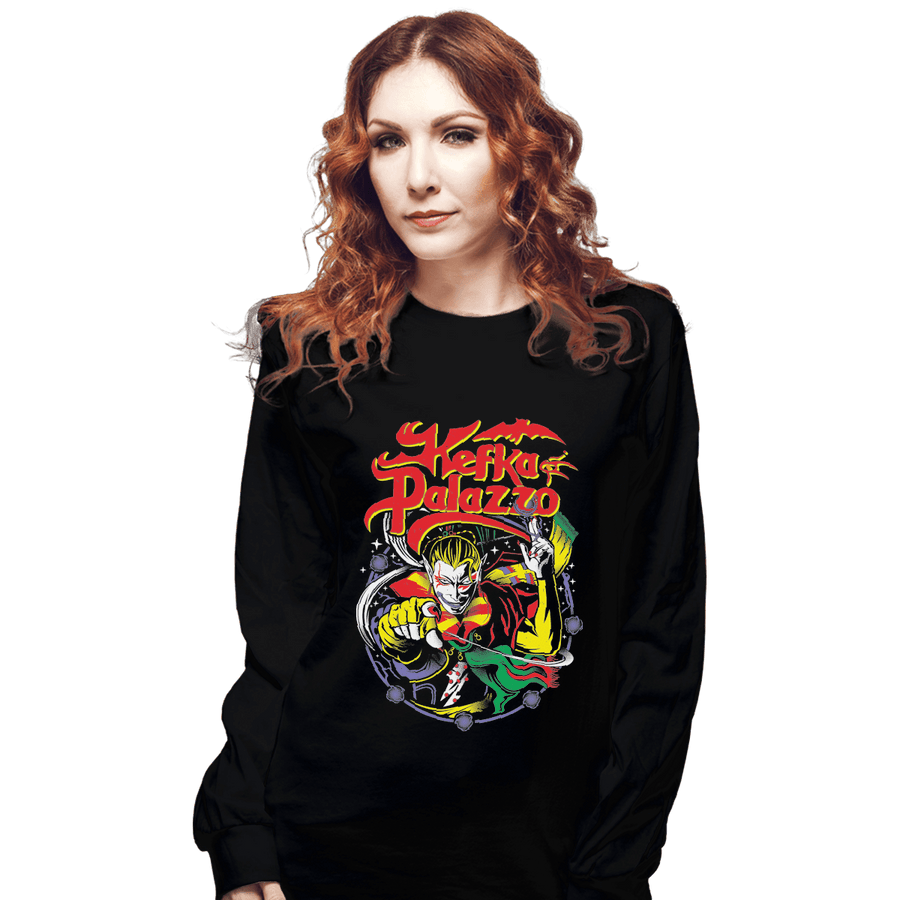 Shirts Long Sleeve Shirts, Unisex / Small / Black Dancing Mad