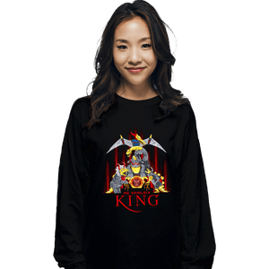 Shirts Long Sleeve Shirts, Unisex / Small / Black Me Grimlock King