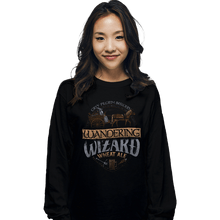 Load image into Gallery viewer, Shirts Long Sleeve Shirts, Unisex / Small / Black Wandering Wizard Wheat Ale
