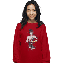 Load image into Gallery viewer, Shirts Long Sleeve Shirts, Unisex / Small / Red Pool Of Styx
