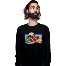 Load image into Gallery viewer, Daily_Deal_Shirts Long Sleeve Shirts, Unisex / Small / Black Mean Rangers
