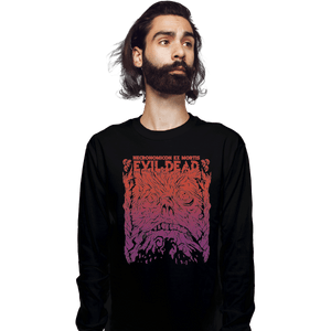 Shirts Long Sleeve Shirts, Unisex / Small / Black Necronomicon Ex Mortis