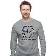 Load image into Gallery viewer, Daily_Deal_Shirts Long Sleeve Shirts, Unisex / Small / Sports Grey Mortal Support
