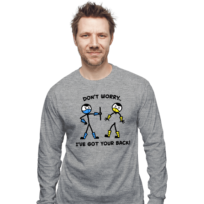 Daily_Deal_Shirts Long Sleeve Shirts, Unisex / Small / Sports Grey Mortal Support