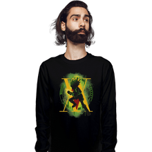 Load image into Gallery viewer, Shirts Long Sleeve Shirts, Unisex / Small / Black Gon
