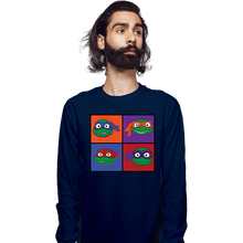 Load image into Gallery viewer, Daily_Deal_Shirts Long Sleeve Shirts, Unisex / Small / Navy Mayhem Of The Mutants
