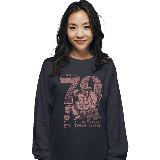 Secret_Shirts Long Sleeve Shirts, Unisex / Small / Dark Heather The Hog