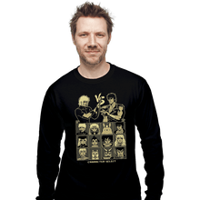 Load image into Gallery viewer, Shirts Long Sleeve Shirts, Unisex / Small / Black Old School Anime
