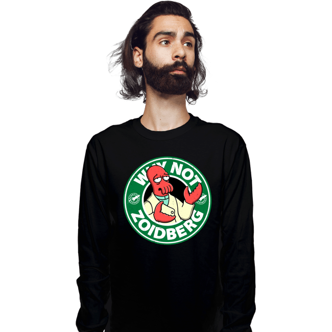 Daily_Deal_Shirts Long Sleeve Shirts, Unisex / Small / Black Zoidbucks