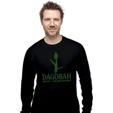 Load image into Gallery viewer, Daily_Deal_Shirts Long Sleeve Shirts, Unisex / Small / Black Dagobah Health And Wellness Retreat
