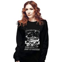 Load image into Gallery viewer, Daily_Deal_Shirts Long Sleeve Shirts, Unisex / Small / Black Goodbye Troubles
