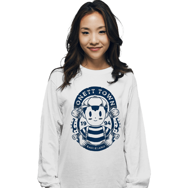 Shirts Long Sleeve Shirts, Unisex / Small / White Baseball Lover