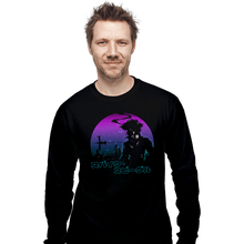 Load image into Gallery viewer, Shirts Long Sleeve Shirts, Unisex / Small / Black A Space Cowboy
