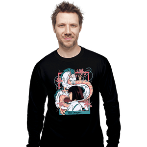 Daily_Deal_Shirts Long Sleeve Shirts, Unisex / Small / Black The Dragon