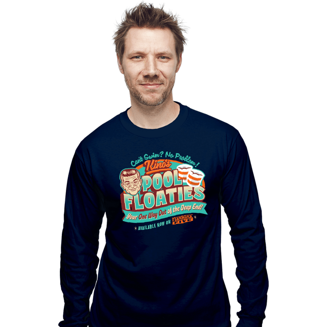 Secret_Shirts Long Sleeve Shirts, Unisex / Small / Navy Kino's Floaties