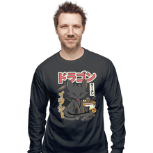 Load image into Gallery viewer, Shirts Long Sleeve Shirts, Unisex / Small / Charcoal Ramen Night

