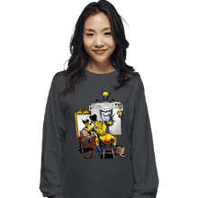 Load image into Gallery viewer, Daily_Deal_Shirts Long Sleeve Shirts, Unisex / Small / Charcoal Snikt Portriat
