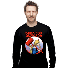 Load image into Gallery viewer, Daily_Deal_Shirts Long Sleeve Shirts, Unisex / Small / Black Blood Girl
