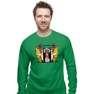 Shirts Long Sleeve Shirts, Unisex / Small / Irish Green Spirited Friends