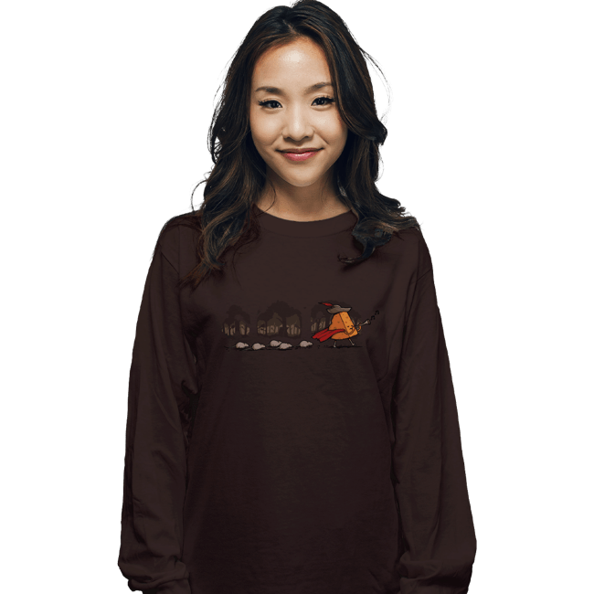 Shirts Long Sleeve Shirts, Unisex / Small / Dark Chocolate Hamelin's Secret
