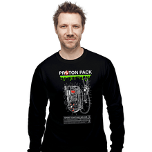 Load image into Gallery viewer, Shirts Long Sleeve Shirts, Unisex / Small / Black Proton Pack
