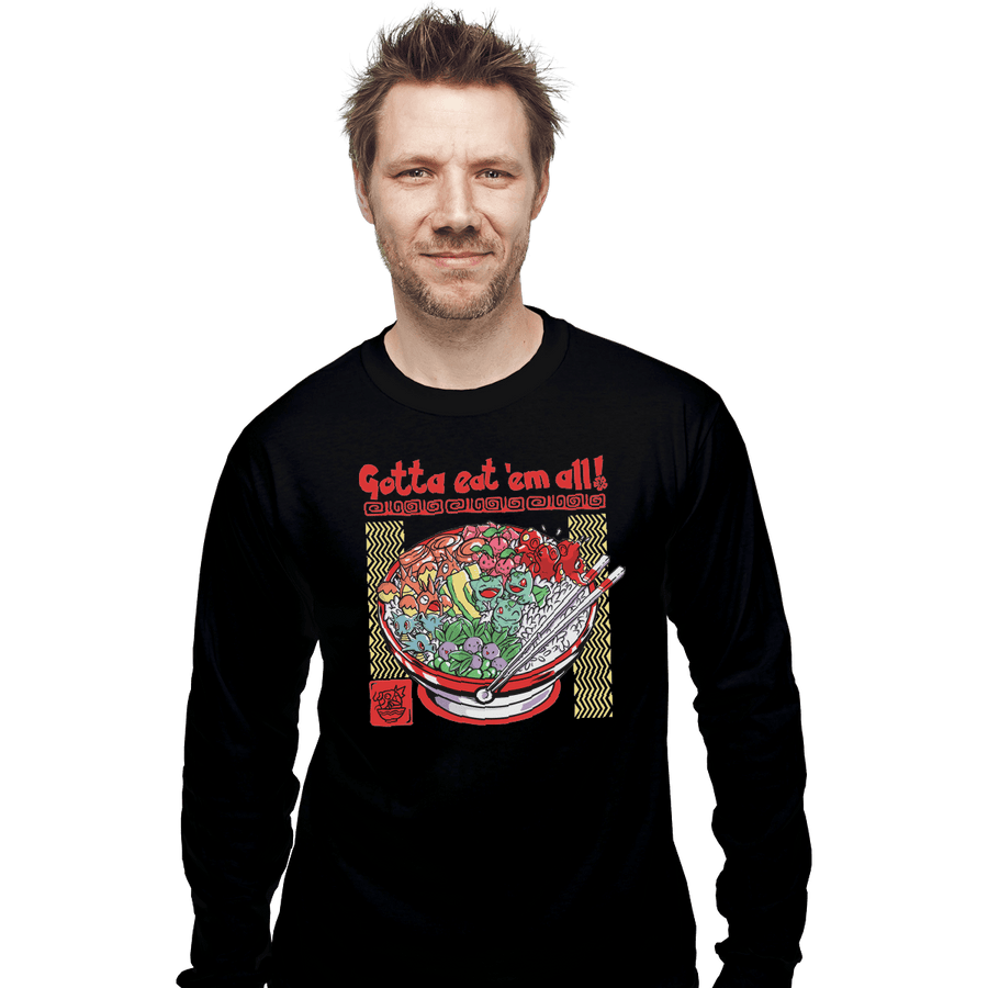 Secret_Shirts Long Sleeve Shirts, Unisex / Small / Black Poke Bowl Secret Sale