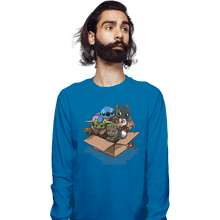 Load image into Gallery viewer, Shirts Long Sleeve Shirts, Unisex / Small / Sapphire Kawaii Full Team
