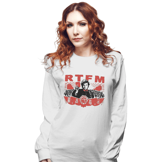 Secret_Shirts Long Sleeve Shirts, Unisex / Small / White RTFM