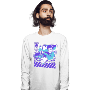 Shirts Long Sleeve Shirts, Unisex / Small / White Gentleman Thief