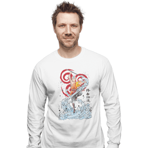 Shirts Long Sleeve Shirts, Unisex / Small / White The Power Of Air Nomads