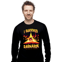 Load image into Gallery viewer, Daily_Deal_Shirts Long Sleeve Shirts, Unisex / Small / Black I Survived Ragnarok
