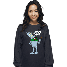 Load image into Gallery viewer, Daily_Deal_Shirts Long Sleeve Shirts, Unisex / Small / Dark Heather Cybersquatting
