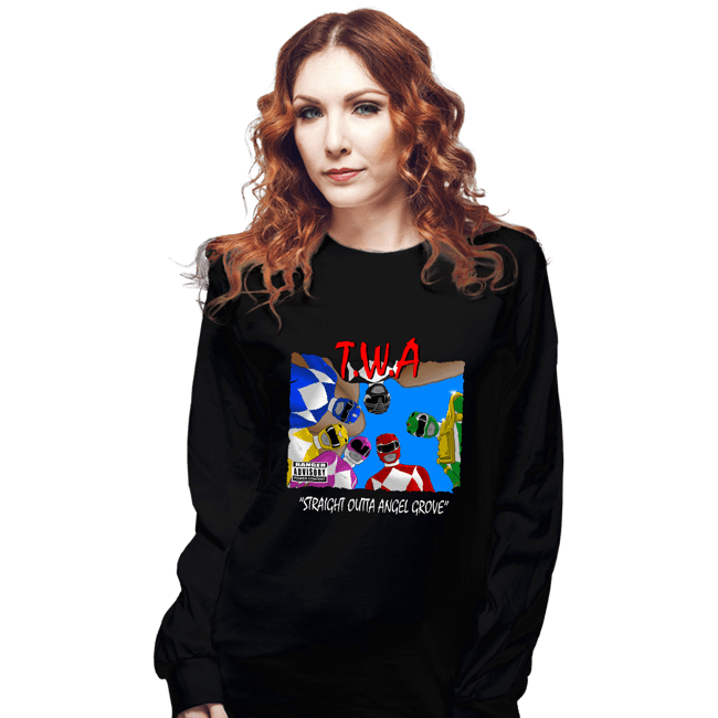 Daily_Deal_Shirts Long Sleeve Shirts, Unisex / Small / Black T.W.A.