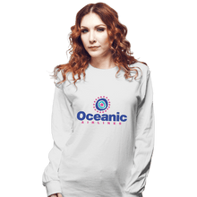 Load image into Gallery viewer, Secret_Shirts Long Sleeve Shirts, Unisex / Small / White Oceanic Airlines Sale
