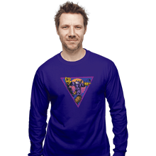 Load image into Gallery viewer, Shirts Long Sleeve Shirts, Unisex / Small / Violet The Maxx
