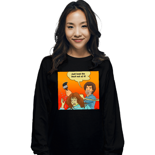 Secret_Shirts Long Sleeve Shirts, Unisex / Small / Black Beat The Devil!