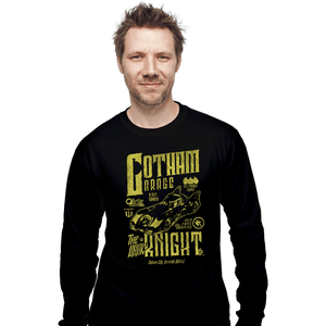 Daily_Deal_Shirts Long Sleeve Shirts, Unisex / Small / Black Gotham Garage