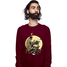 Load image into Gallery viewer, Daily_Deal_Shirts Long Sleeve Shirts, Unisex / Small / Maroon Hellboy&#39;s Report
