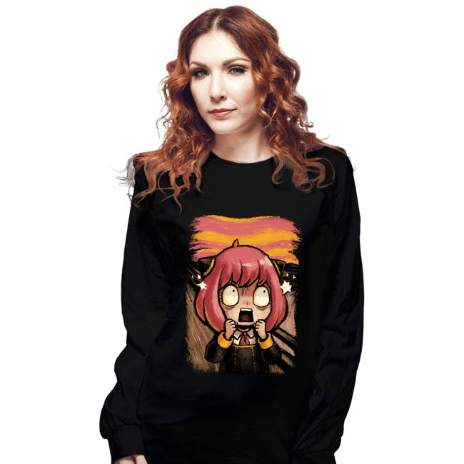 Daily_Deal_Shirts Long Sleeve Shirts, Unisex / Small / Black Telepathy Is Pain