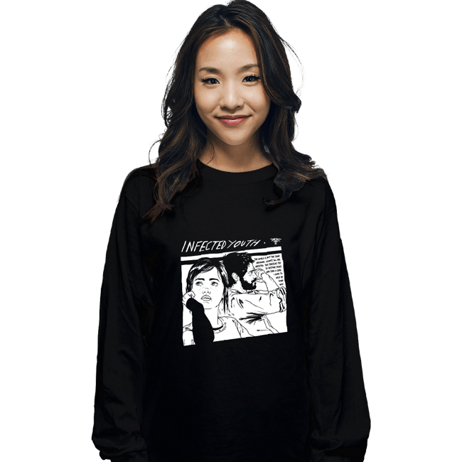 Secret_Shirts Long Sleeve Shirts, Unisex / Small / Black Infected Youth