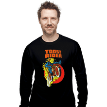 Load image into Gallery viewer, Shirts Long Sleeve Shirts, Unisex / Small / Black Toast Rider
