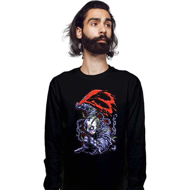 Secret_Shirts Long Sleeve Shirts, Unisex / Small / Black Bloody 13th