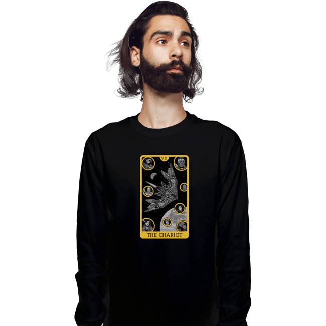Shirts Long Sleeve Shirts, Unisex / Small / Black The Chariot Tarot
