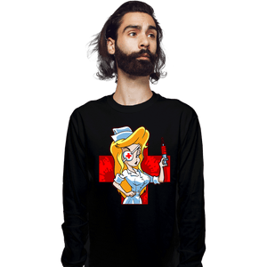 Secret_Shirts Long Sleeve Shirts, Unisex / Small / Black Hellooo Driver