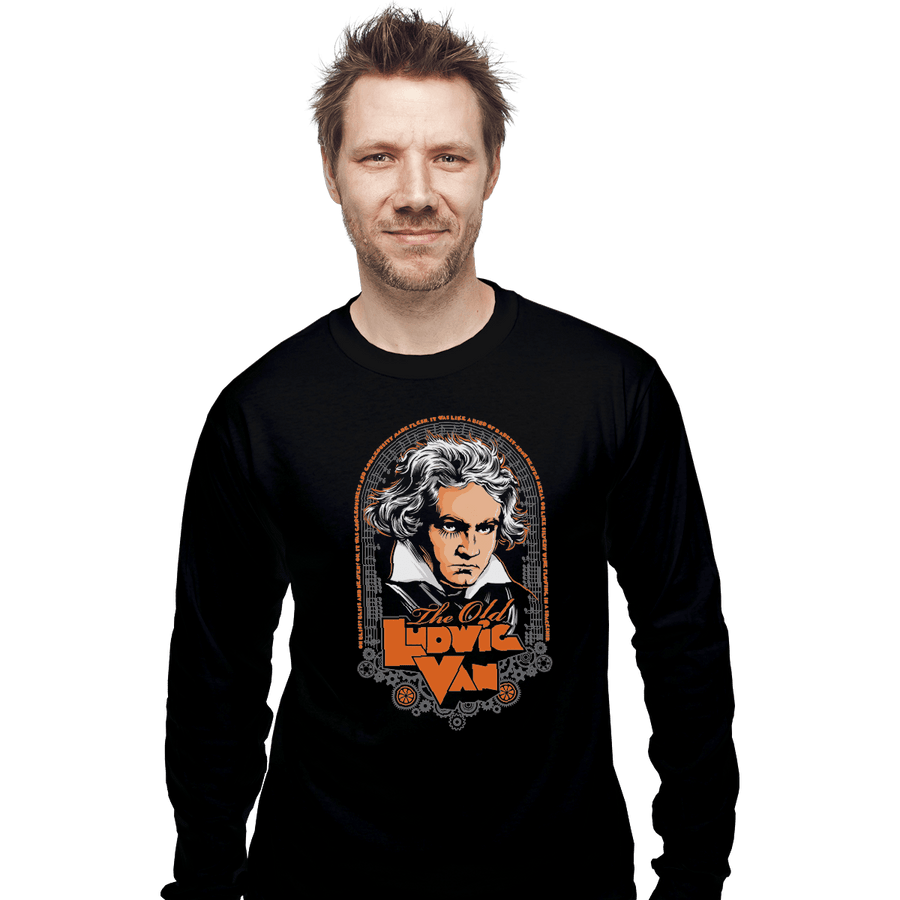 Shirts Long Sleeve Shirts, Unisex / Small / Black Ludwig Van