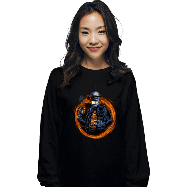 Secret_Shirts Long Sleeve Shirts, Unisex / Small / Black The Benderminator